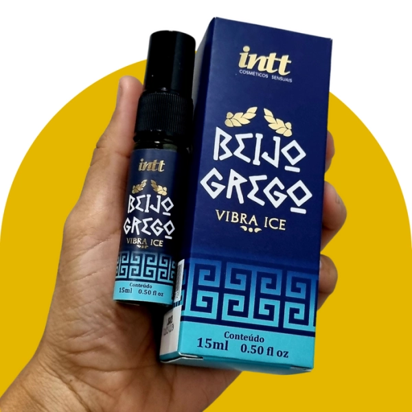 BEIJO GREGO ESTIMULANTE ANAL BEIJÁVEL VIBRA ICE 17ML INTT - Image 2
