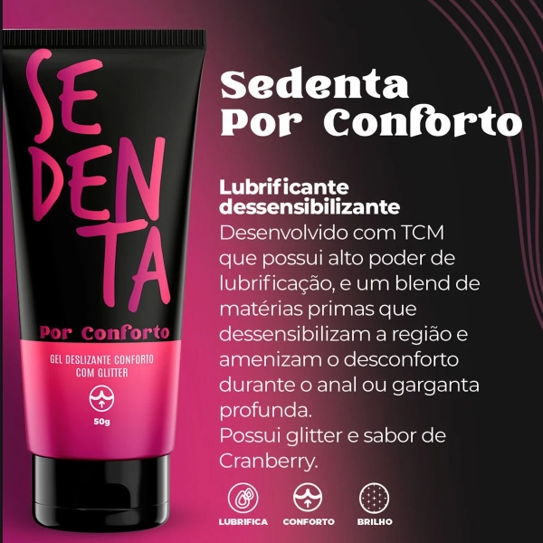 SEDENTA POR CONFORTO GEL COMESTÍVEL 50G PEPPER BLEND - Image 2