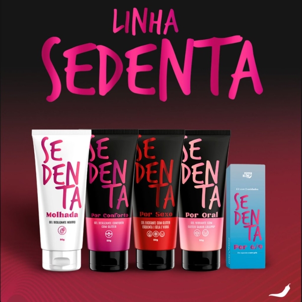 SEDENTA POR ORAL GEL COMESTÍVEL COM GLITTER 50G PEPPER BLEND - Image 2