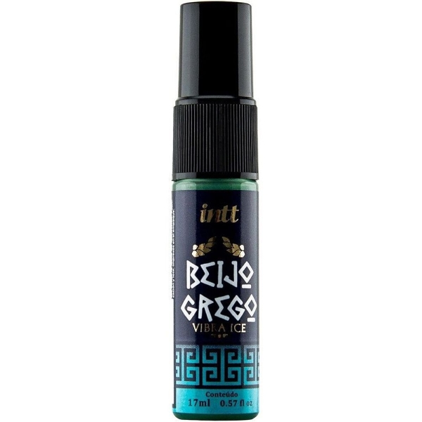 BEIJO GREGO ESTIMULANTE ANAL BEIJÁVEL VIBRA ICE 17ML INTT