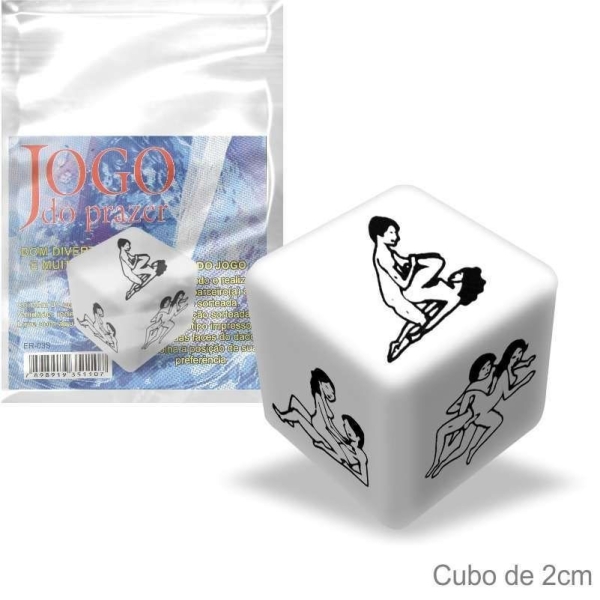 Dado Jogo Do Prazer 1 Unid
