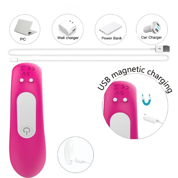 S-Hande Heart Sweety Massageador De Casal Em Silicone Rosa - Image 3