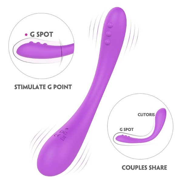Vibrador de Ponto G Recarregável - Clare - S-hande *cor rosa* - Image 6