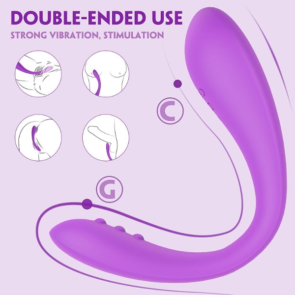 Vibrador de Ponto G Recarregável - Clare - S-hande *cor rosa* - Image 3