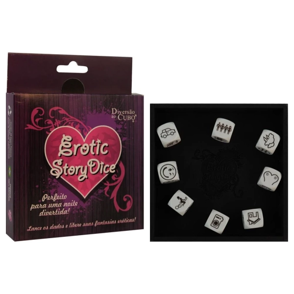 Erotic Story Dice Jogo Erótico Para Casal Diversão Ao Cubo - Image 2