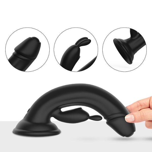 Gigante Vibrador de Ponto G e clitóris com ventosa - King Caesar - Recarregável - S-hande - Image 3