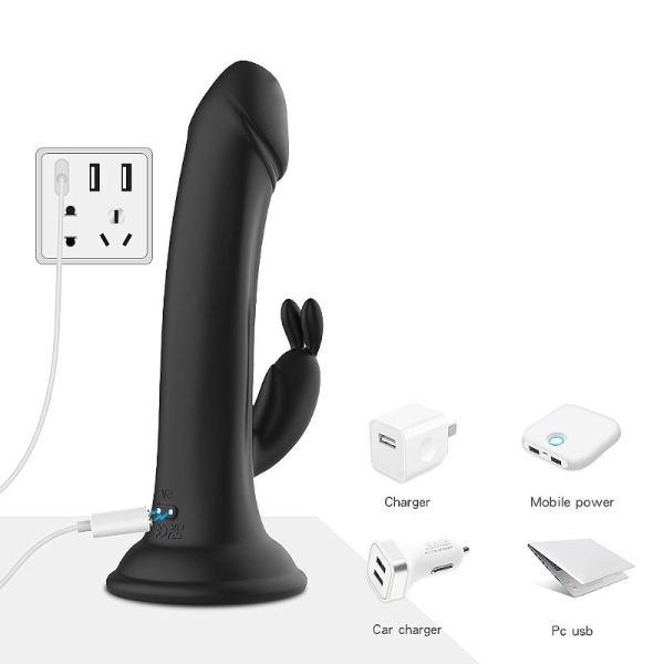 Gigante Vibrador de Ponto G e clitóris com ventosa - King Caesar - Recarregável - S-hande - Image 7
