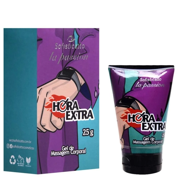 Horas Extra Gel Retardante Masculino 25g Sofisticatto - Image 2