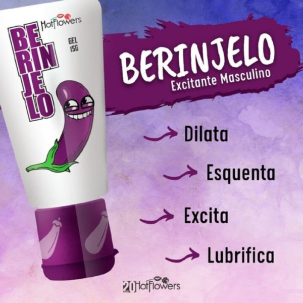 Berinjelo Excitante Masculino 15g Linha Brasileirinhos - Image 4