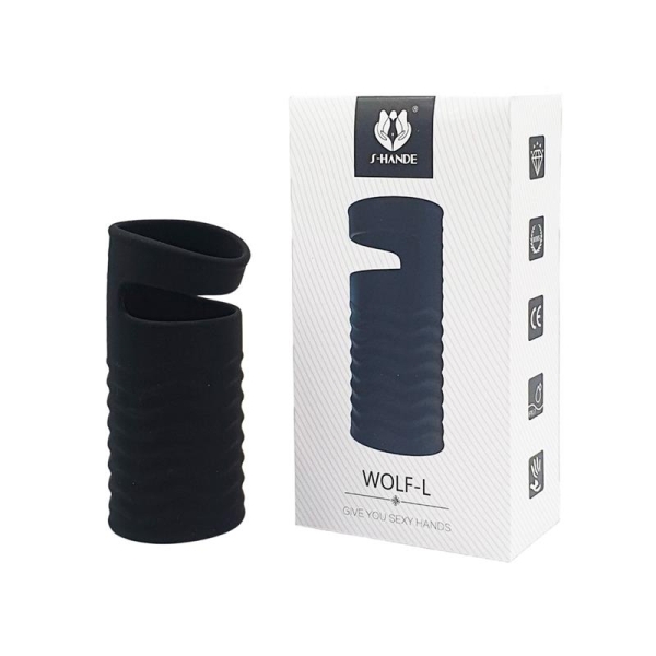 Wolf-Xxl S-Hande Capa Peniana Com Textura
