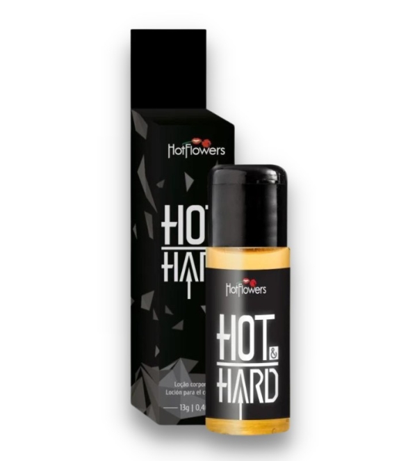 'Gel Hot & Hard Loção  em Gel 13gr Hot Flowers'