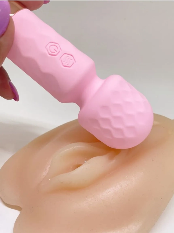 MINI VARINHA MÁGICA COM 10 MODOS DE VIBRAÇÃO (branca) - Image 3