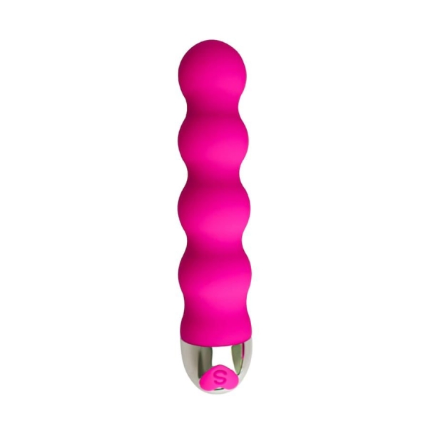 Youvibe Vibrador Personal Escalonado Recarregável Com 10 Modos De Vibração cor magenta