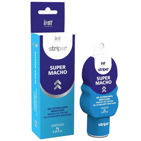 SUPER MACHO STRIPPER GEL ESTIMULANTE MASCULINO 8G INTT - Image 2