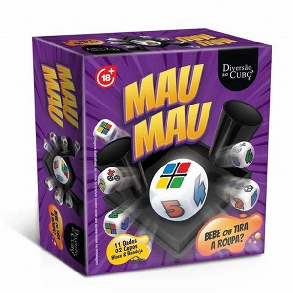 Jogo Mau Mau 11 Dados Diversão Ao Cubo