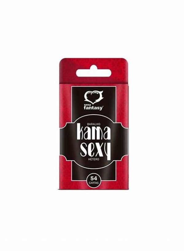 Baralho Kama Sexy Hétero Com 54 Cartas Sexy Fantas