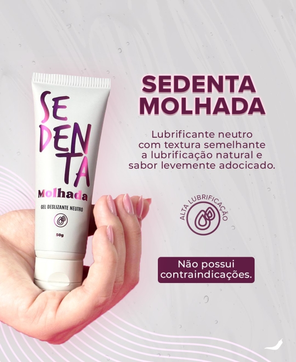 Sedenta Molhada Gel Deslizante Neutro 50g - Image 2