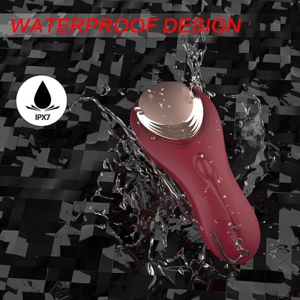Vibrador de Clitóris vermelho para Calcinha - Bell-Rct - S-Hande - Image 3