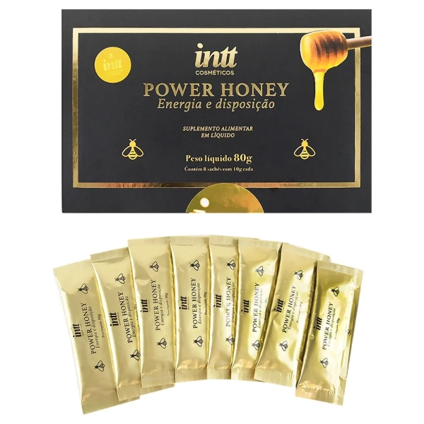Power Honey Energia e Disposição Suplemento Alimentar Liquido Unissex em Sachê 1 - Image 2