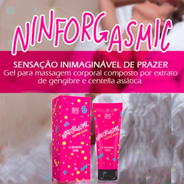NINFORGASMIC GEL EXCITANTE FEMININO 30G SEXY HOT - Image 4