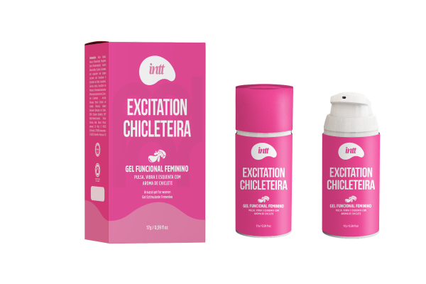 Excitation Chicleteira Excitante Feminino 17ml Linha Collors Intt - Image 3