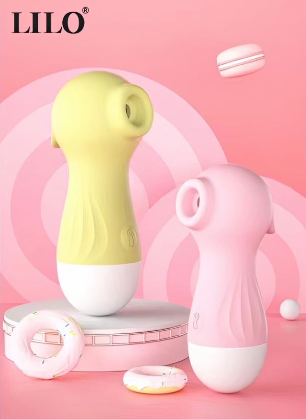 Lilo rosa Estimulador De Clitoris Formato De Cavalo Marinho - Image 3