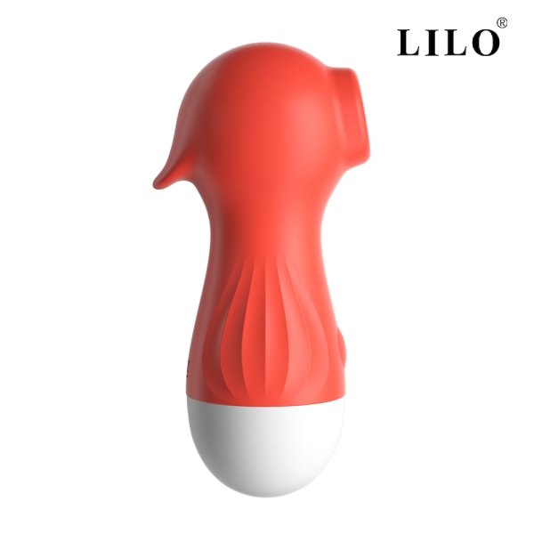 Lilo Vermelho Estimulador De Clitoris Formato De Cavalo Marinho - Image 3