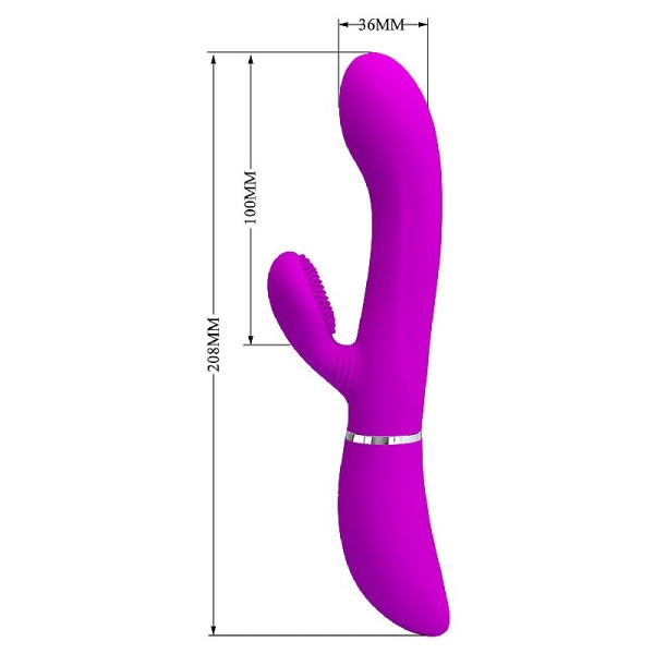 Vibrador de Ponto G e Clitóris - DJ - Pretty Love - Image 5