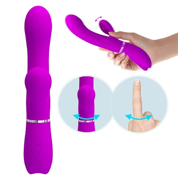 Vibrador de Ponto G e Clitóris - DJ - Pretty Love - Image 2