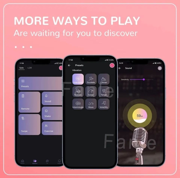 Ultra-Thin App controlado vibrador para emoções públicas - Image 5