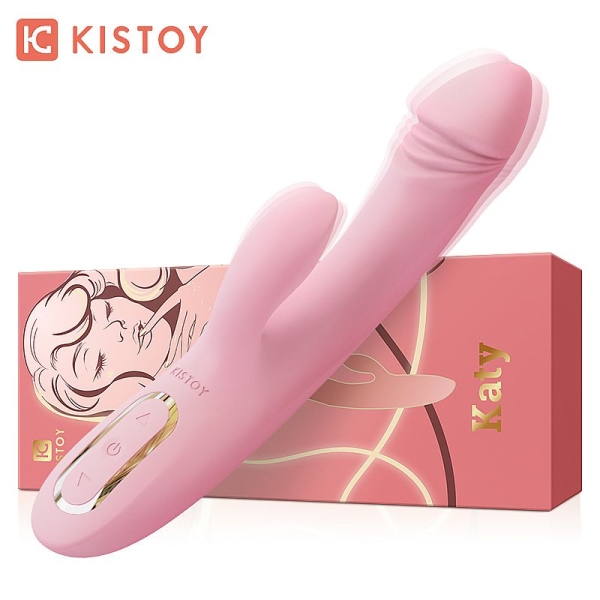 Vibrador de Ponto G e Clitóris - Katy - Kistoy