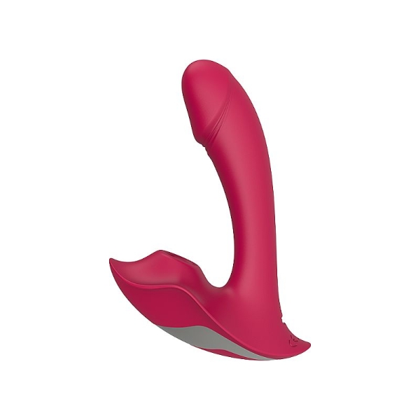 Vibrador de Ponto G e clitóris com pulsação - Recarregável - Heart of Ocean - S-Hande - Image 2